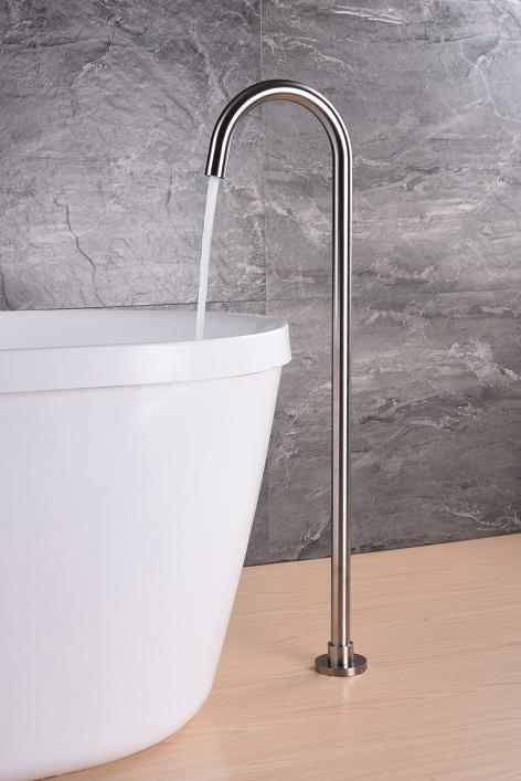 Zinc Alloy Round Bathroom Faucet Thermostatic Bathtub Mixer
