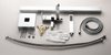 Simple Design Zinc Alloy High Quality Freestanding Bathtub Faucet