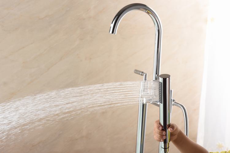 China Taps Factory High Quality Brass Chrome Bathtub Tap