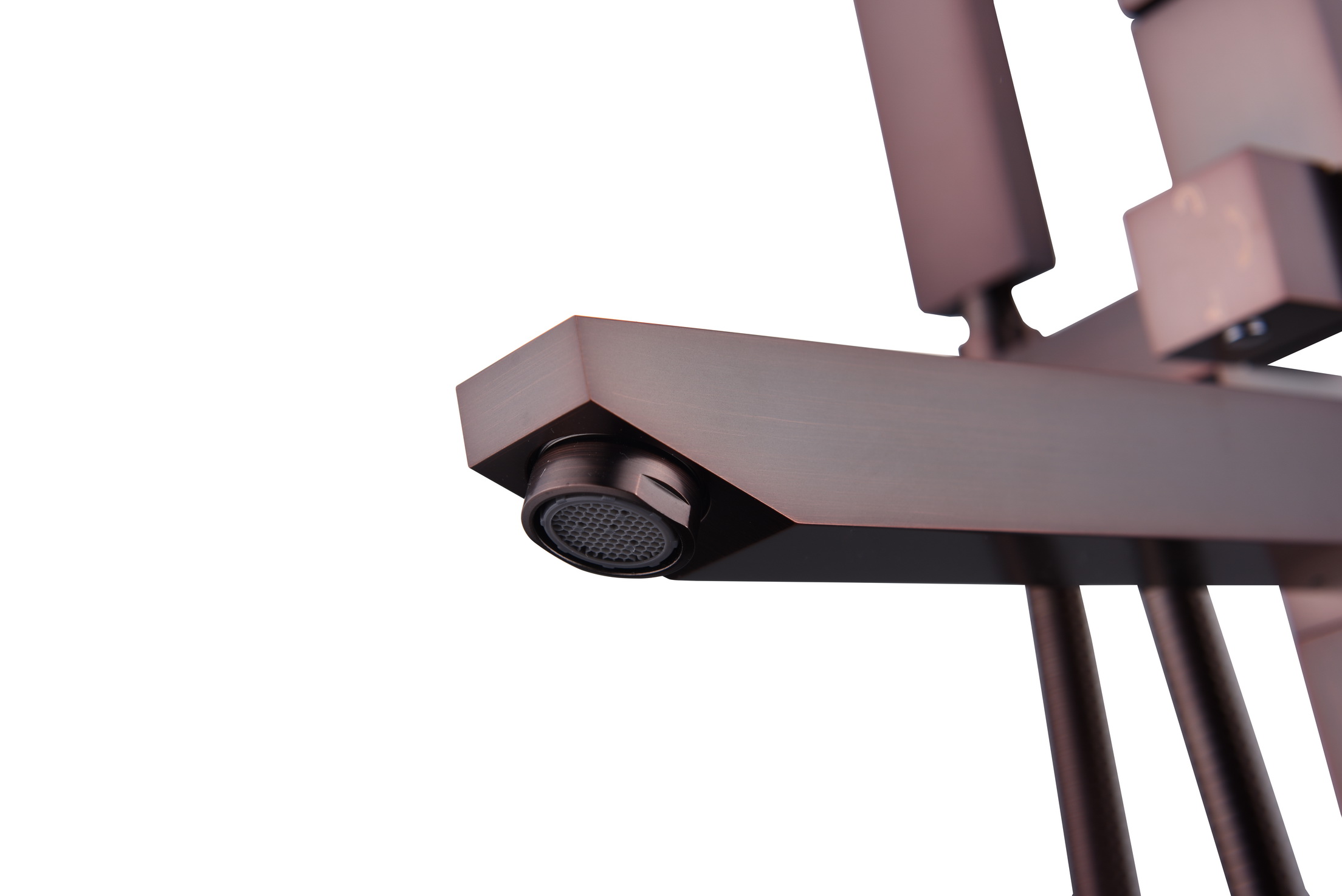 304 Stainless Steel Hot and Cold Water Exchange Freestanding Faucet