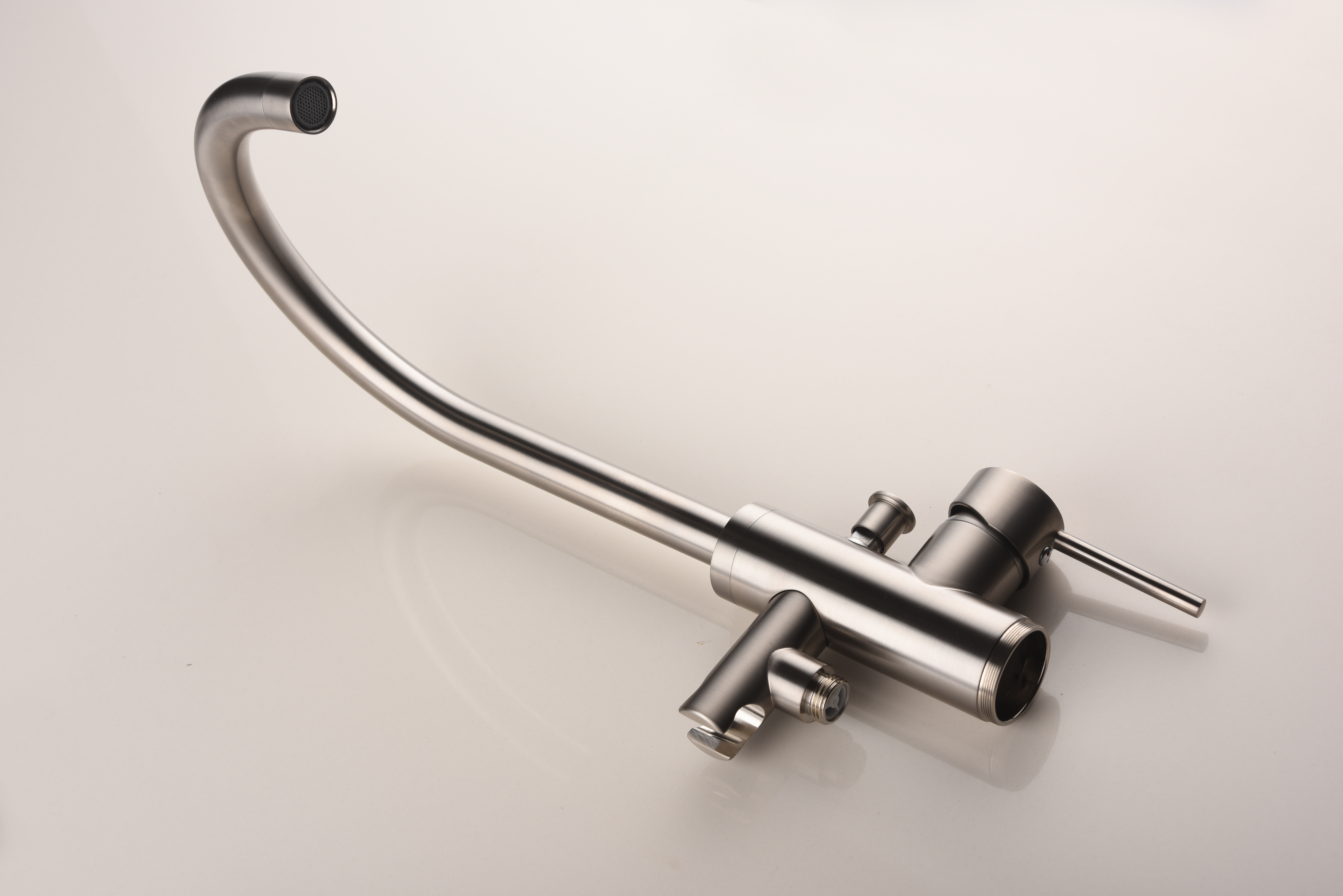 High Stainless Steel Quality Single Hole Freestanding Bathtub Faucet