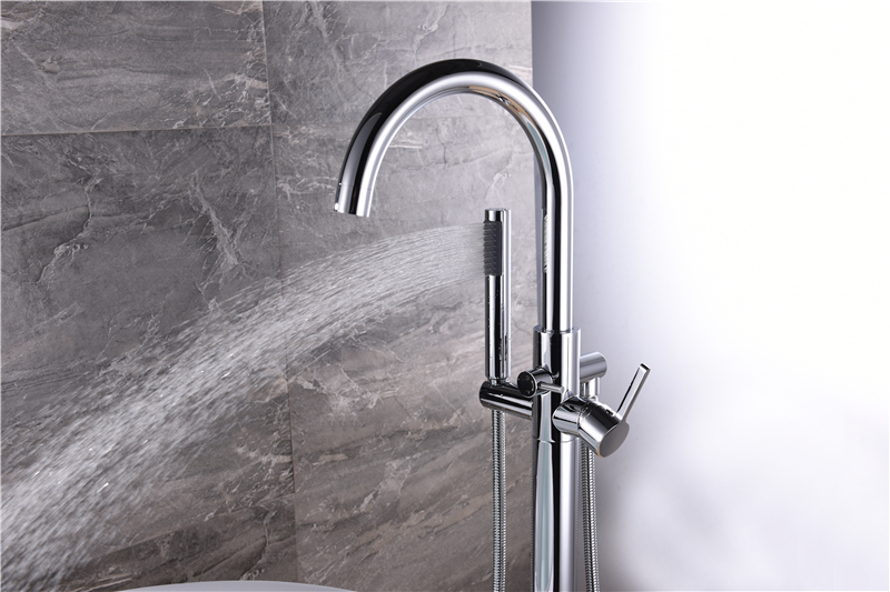 China Taps Factory Cheap Bathroom Faucet Hot and Cold Water Exchange Bathtub Tap