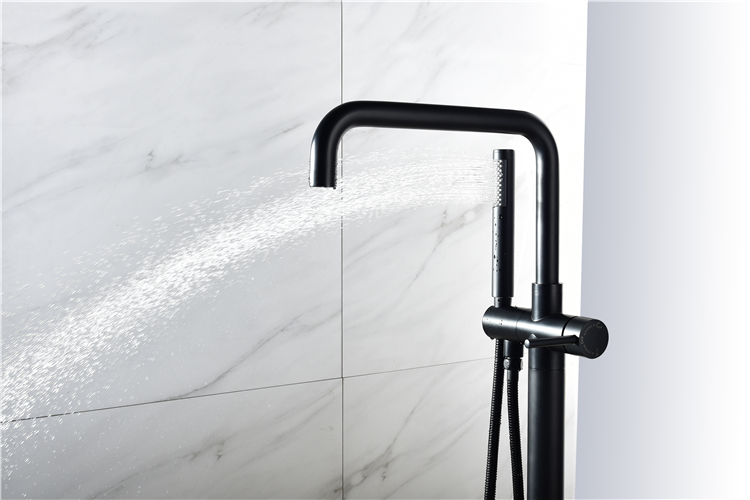 Luxury Design Price Mixer Matt Black Thermostatic Shower Set