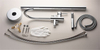 Curved Sanitary Mixer Simple Design Bathroom Faucet