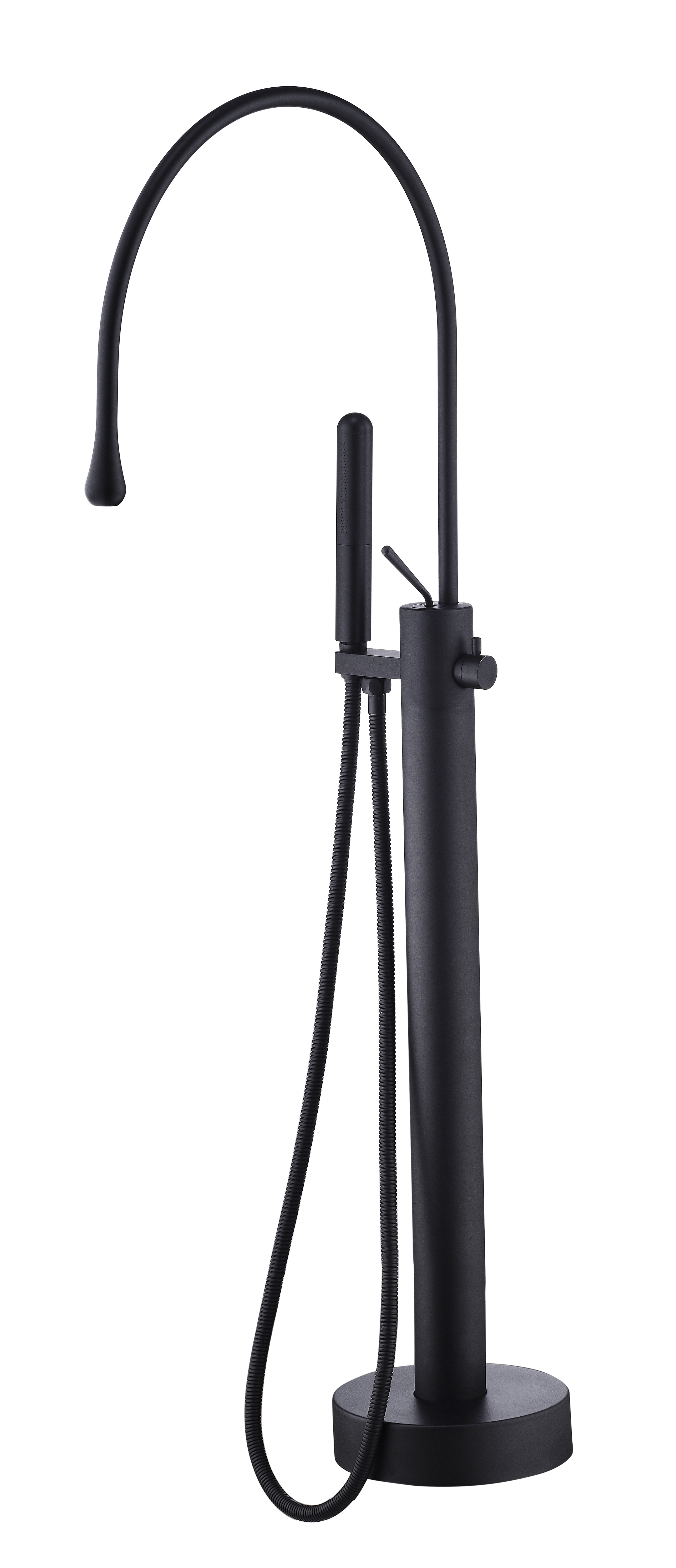 Water Droplet Design Freestanding Bathtub Faucet 1501002