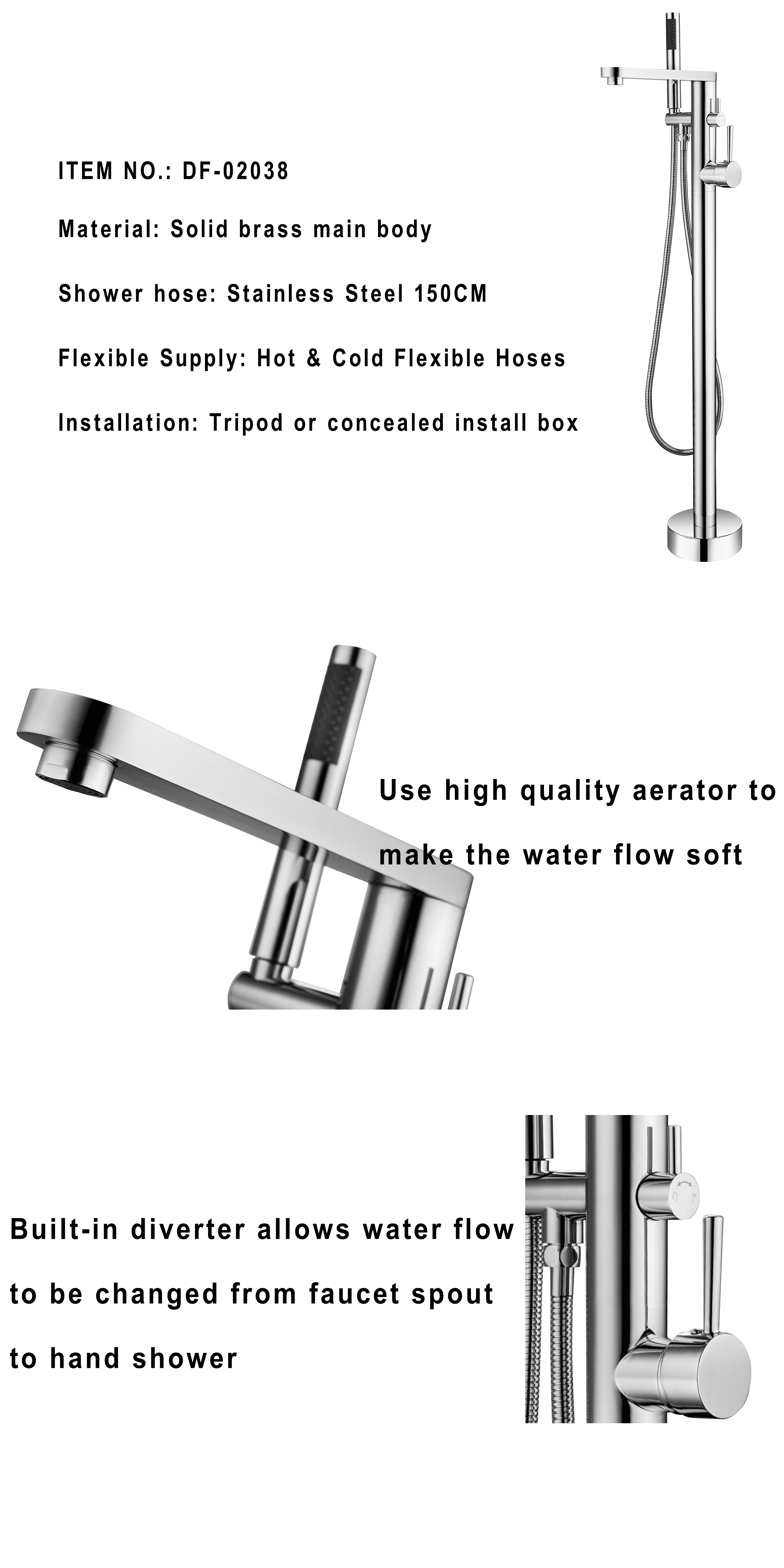 Guangdong Bathtub Faucet Manufacturer