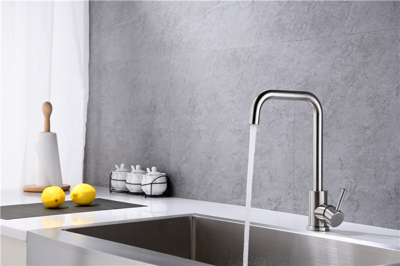 Sus304 Kitchen Water Modern Stainless Steel Faucet,Kitchen Water Mixer Taps For Kitchen,Sink Tap
