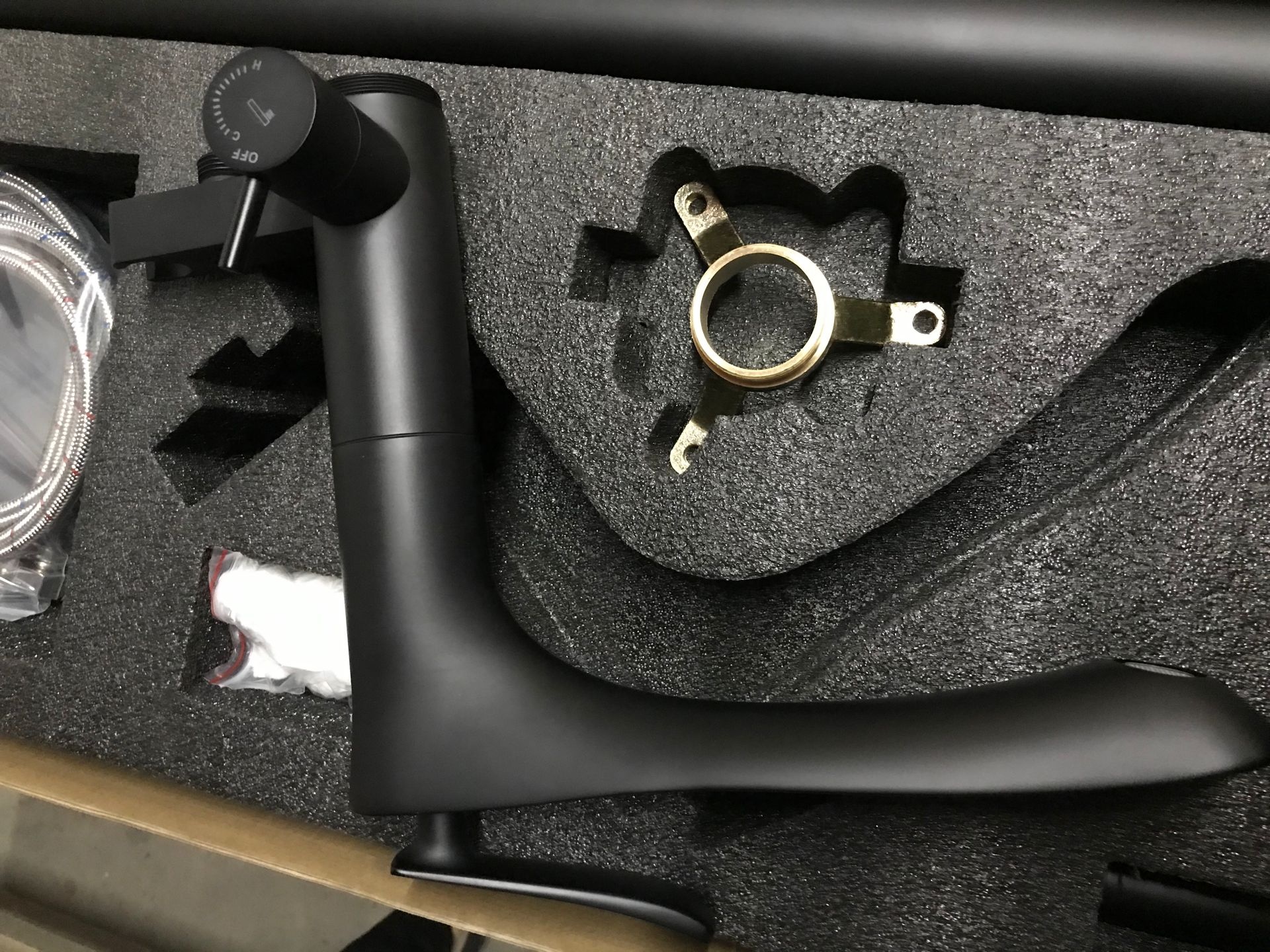 Modern Electroplated Matte Black Stand bathtub Alone Bathroom Free Floor Standing Bath Faucet Tap Mixer Shower