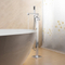 Square freestanding bath tubs shower mixer tap faucet filler brass floor mount bathroom bathtub bath faucet