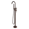High Quality Free Standing Bathroom Bathtub Faucet with Hand Shower Freestanding Bath Tub Fillers