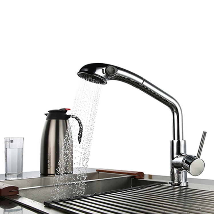 American Standard Modern Style Pull Down Design Kitchen Faucet