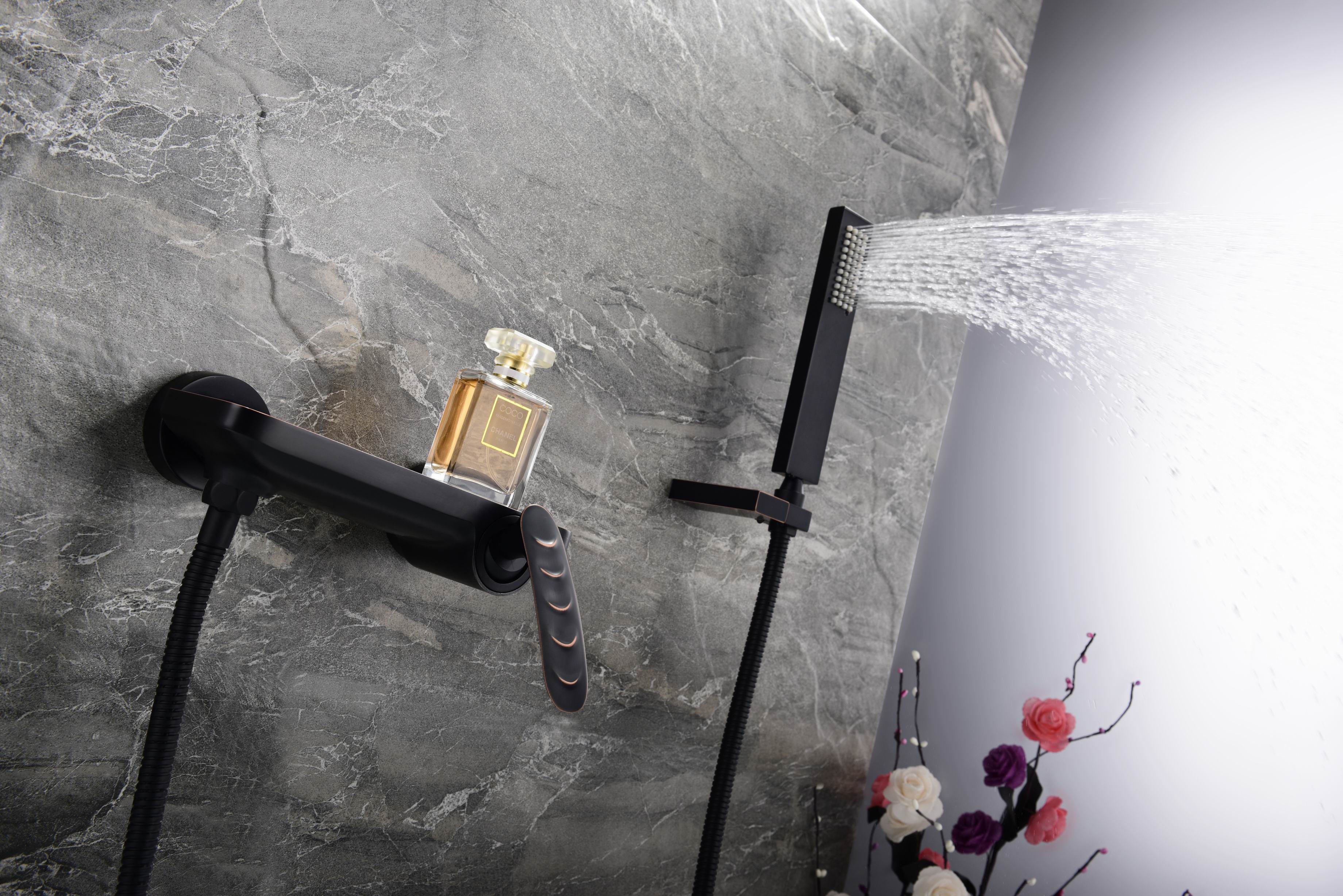 Wall Mounted Shower Set Column Bath Mixer Faucet DF-04307