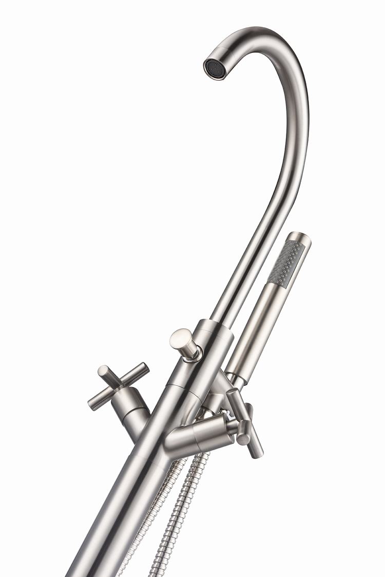 Classic Style Cheap Nice Quality Floor-Mount Bathtub Faucet