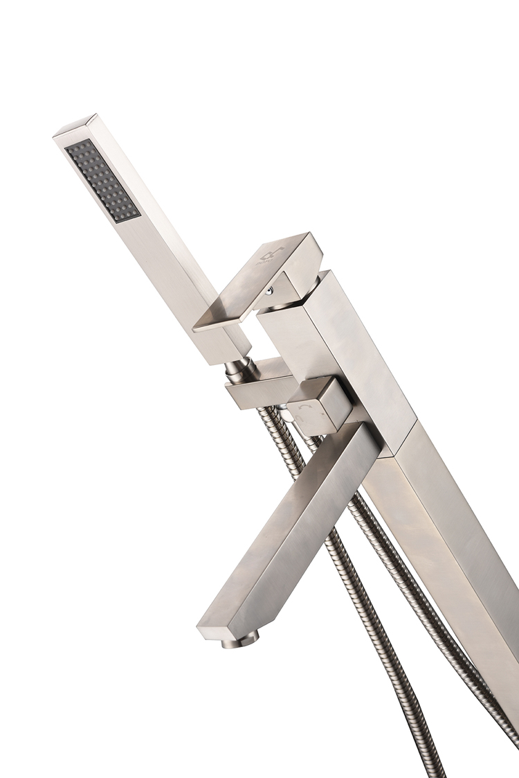 High Brass Quality Simple Design Freestanding Bathtub Faucet