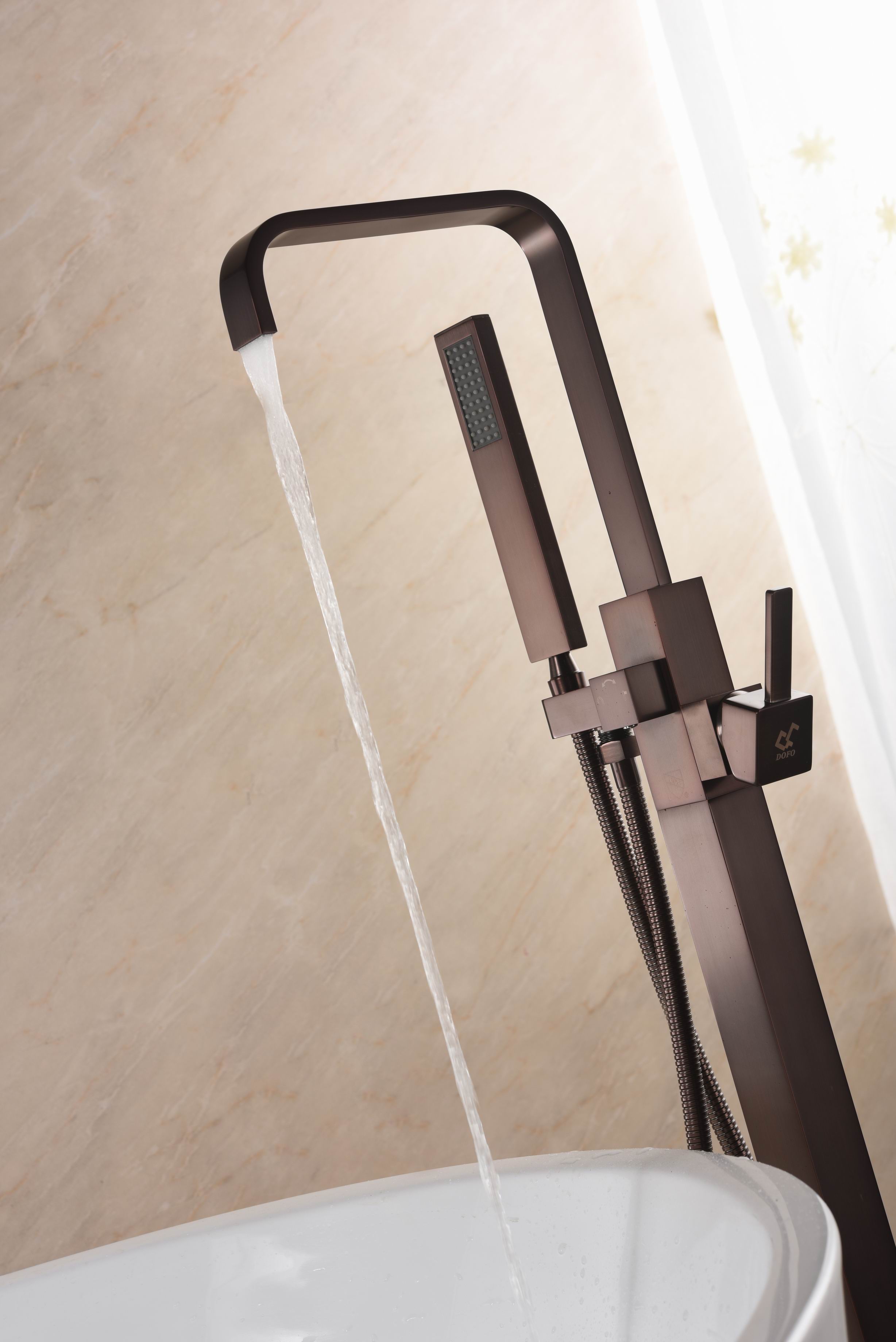 Modern Design Styles 304 Stainless Steel High Quality Freestanding Bathtub Faucet