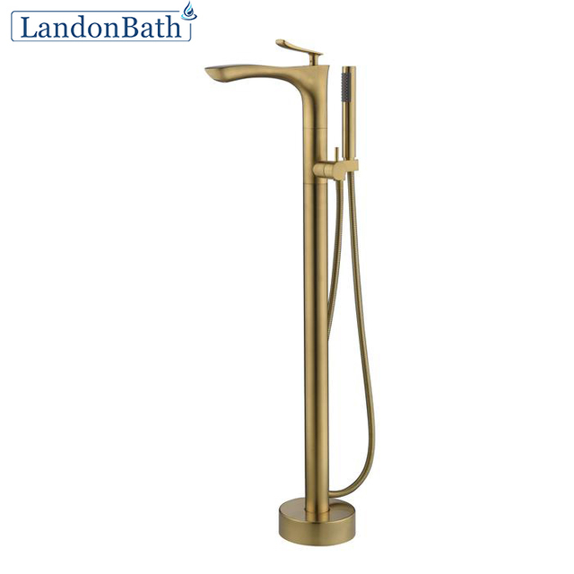 Moern Design Tub Mixer Freestanding Bathtub Faucet