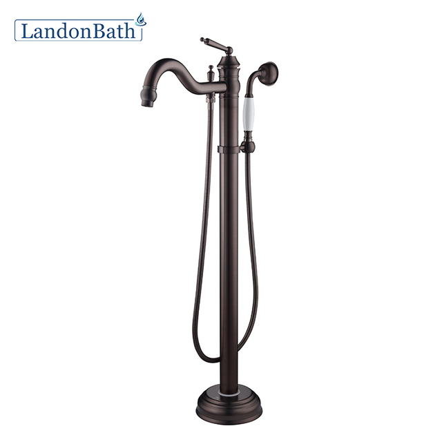 Bathroom Faucet Traditional Style Brass Chrome Bathtub Tap