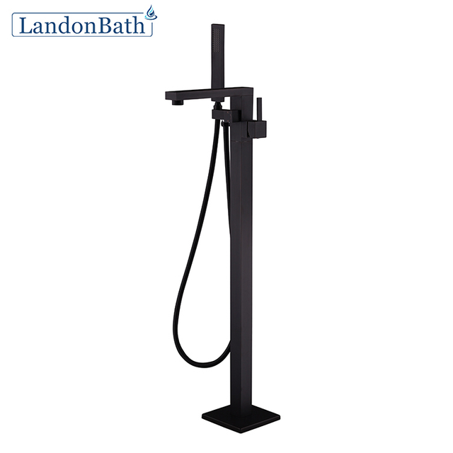 New Design Single Hole Golden and Black Color Bathtub Mixer