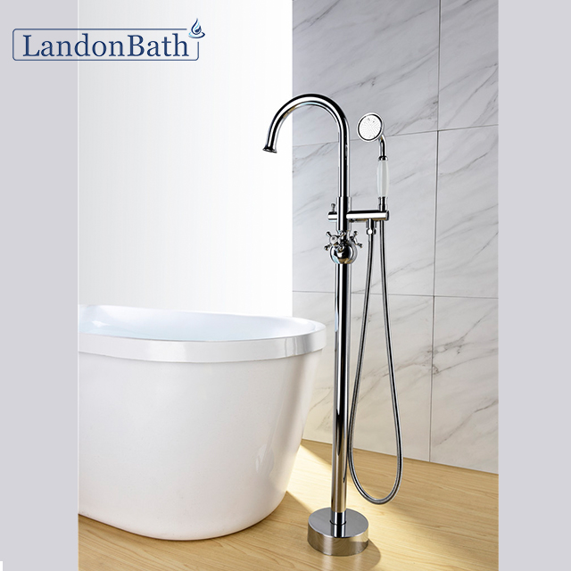 Modern Floor-Mount Bathtub Faucet Hot Selling Bathtub Tap