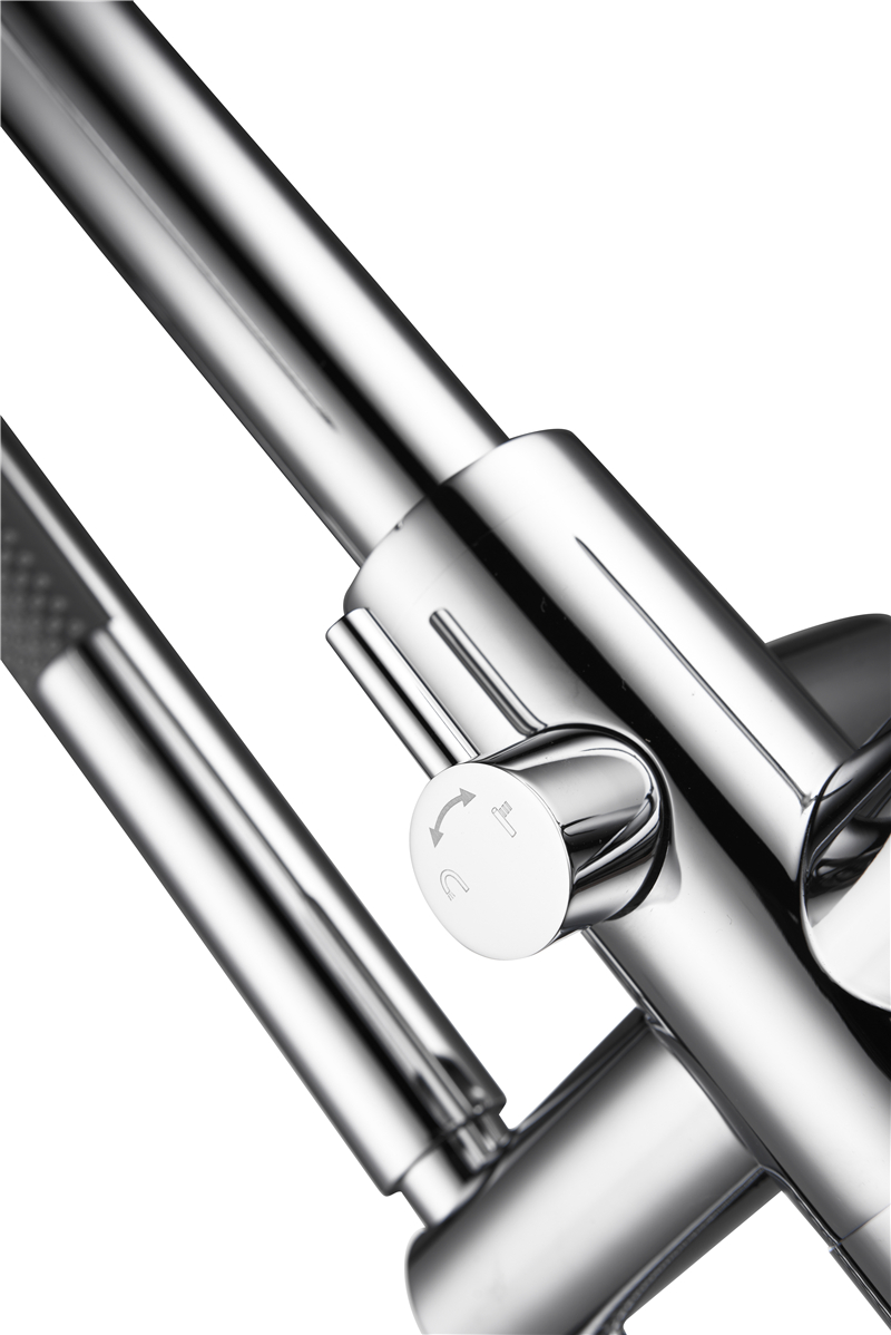 China Taps Factory Cheap Bathroom Faucet Hot and Cold Water Exchange Bathtub Tap