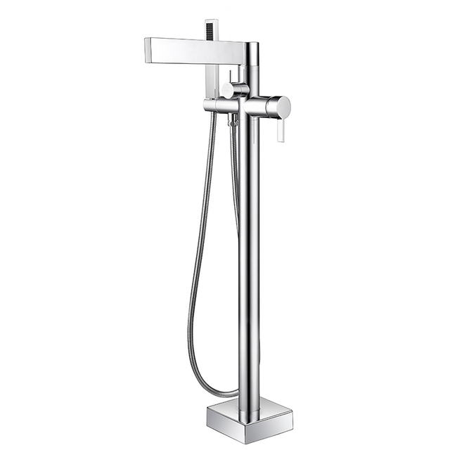 Waterfall Floor mounted Bathtub Faucet DF-02043-2D