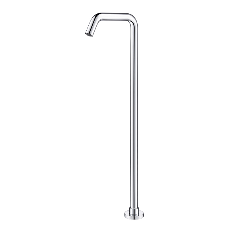 Bathroom Floor-Mount Bathtub Faucet Round Spout DF-02002A