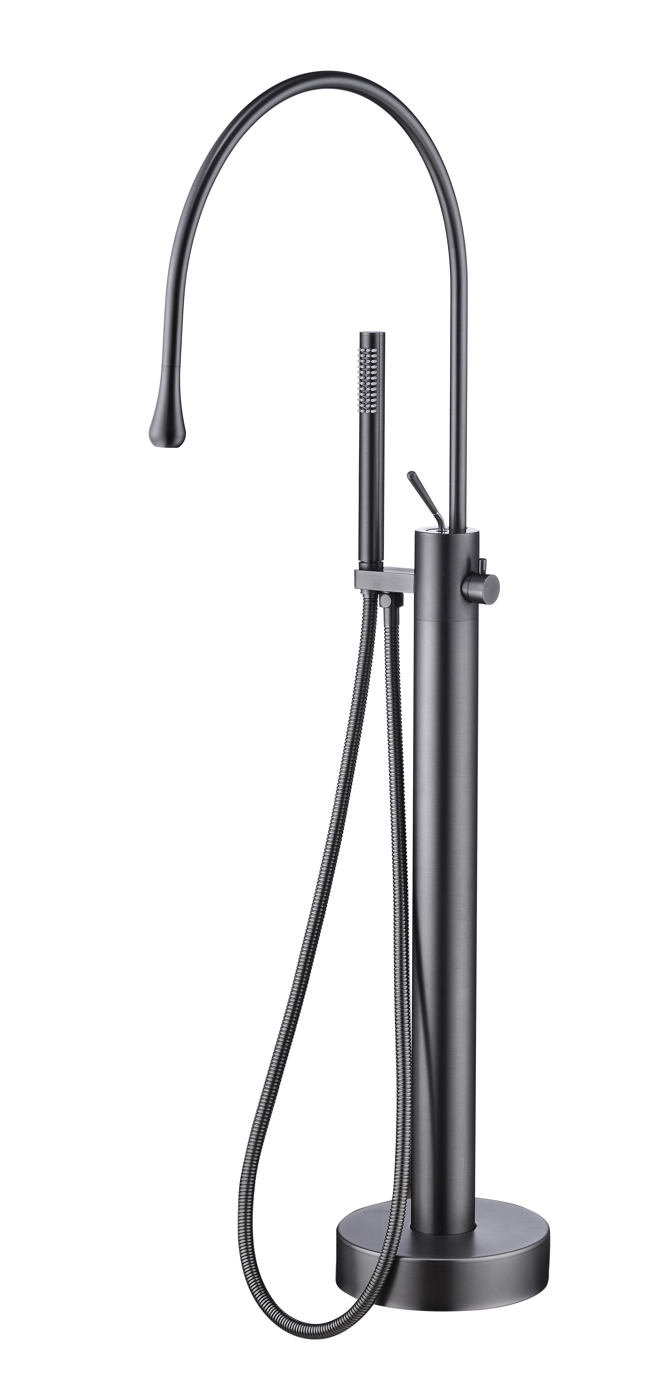 Water Droplet Design Freestanding Bathtub Faucet 1501002