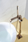 Amazon Bestseller New Freestanding Brass Bathtub Faucet Free Standing Bath Tub Filler Brushed Gold Taps Watermark