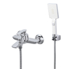 Single Lever Shower Mixer Set Bath Taps Wall Mounterd Bathub Faucet American Style Single Handle Shower Faucet