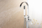 Wholesale Freestanding Bathtub 59# Brass Faucet /Tap Mixer Plate Chrome