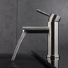 Factory Supplier Modern Bathroom Sink Basin Faucet Cheap Tap For Luxury Mixer Wash 304 Stainless Steel Pillar Mounting Face