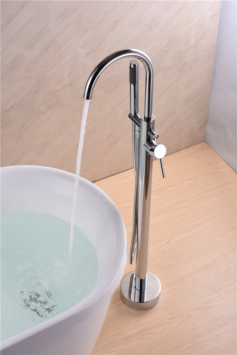 Bathtub Mixer Bravat Stand Alone Shower S Free Standing Mixers Faucet High Tubs Ceramic Bath Tapwaterheadandstand