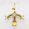Rose Gold Antique Freestanding Bath Tub Mixer Tap Floor Mounted free stand Bathtub Mixing Faucet