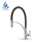 Kitchen Pull Out Hot Cold Water Mixer Deck Mounted Down Faucet And Contemporary Faucets For Retractable Hose Sink Commercial
