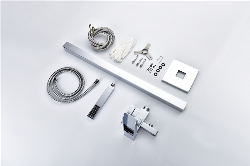 Tub And Shower Faucets With Hand Waterfall Bathtub Faucet Manufacturers Brass Bath Mixer For Hot Handle Bathroom Cold Water