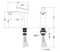 Professional factory taps and mixers wash mixer tap basin faucet curved sanitary on sale