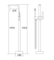 cUPC Approved Bathroom Shower Mixer Floor Standing Tap Matching Stand Bath Tub, Brass Floor Mounted Freestanding Bathtub Faucet