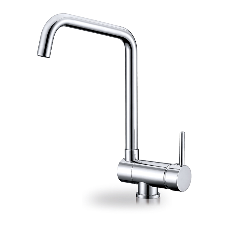 Kitchen Rotating Faucet Folding Down Mixer Faucet Single Handle Window Folding Kitchen Faucet