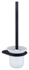 Bathroom Accessories Set Matt Black 304SS Zinc Alloy Bath Towel Rod Towel Rack 24Series