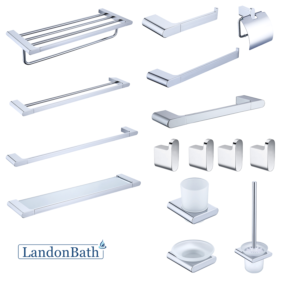Gun Metal Surface Towel Bar Set Towel Rod Rack Rob Hook Cup Toilet Paper Holder 25Series