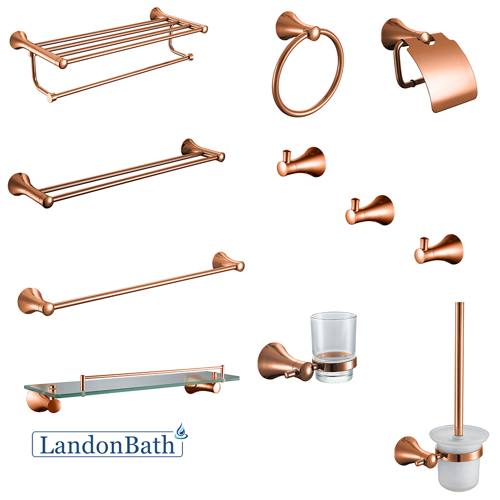 Black And Gold Bathroom Accessories Bath Towel Holder,Towel Rail,Bath Towel Holder Sets