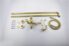 2022 Hot Selling Deck-Mount Bathtub Faucet French Gold Tap