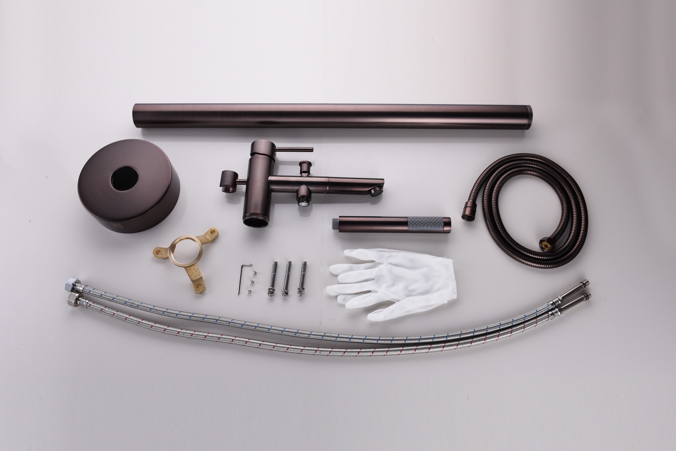 Hot and Cold Water Exchange Thermostatic Bath Shower Manufacturer Price