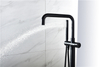 Unique Design Round Golden Balck Bathroom Faucet
