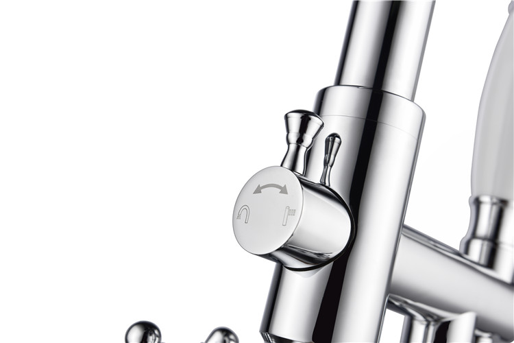 Modern Classical Design Styles Brass Chrome Bathroom Faucet