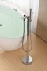 Modern Shower Mixer Tap Set Round Latest Brass Bathtub Mixer