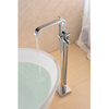 Hot and Cold Water Exchange Latest Brass Freestanding Faucet