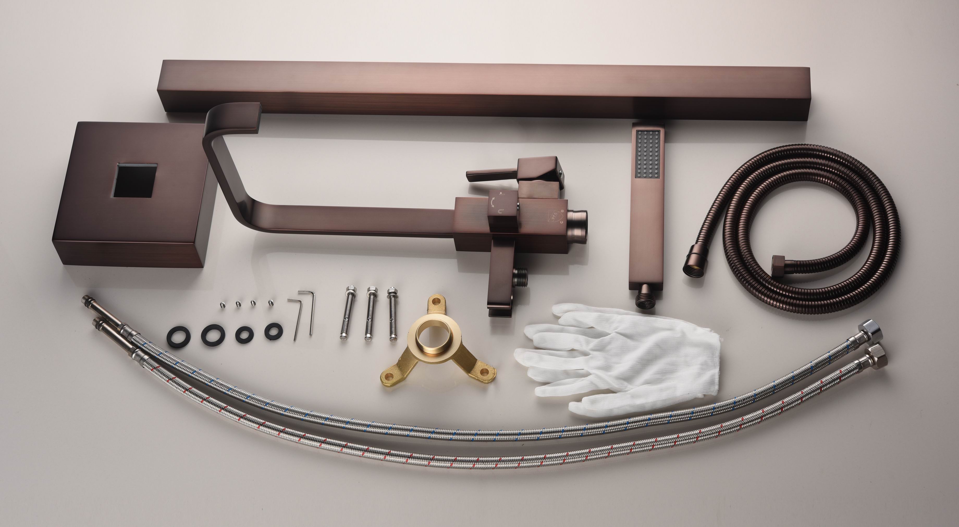 Modern Design Styles 304 Stainless Steel High Quality Freestanding Bathtub Faucet