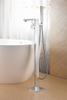 Water Faucet Zinc Alloy High Quality Floor-Mount Bathtub Faucet