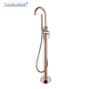 French Gold Thermostatic Freestanding Bathtub Faucet CUPC Bath Tap